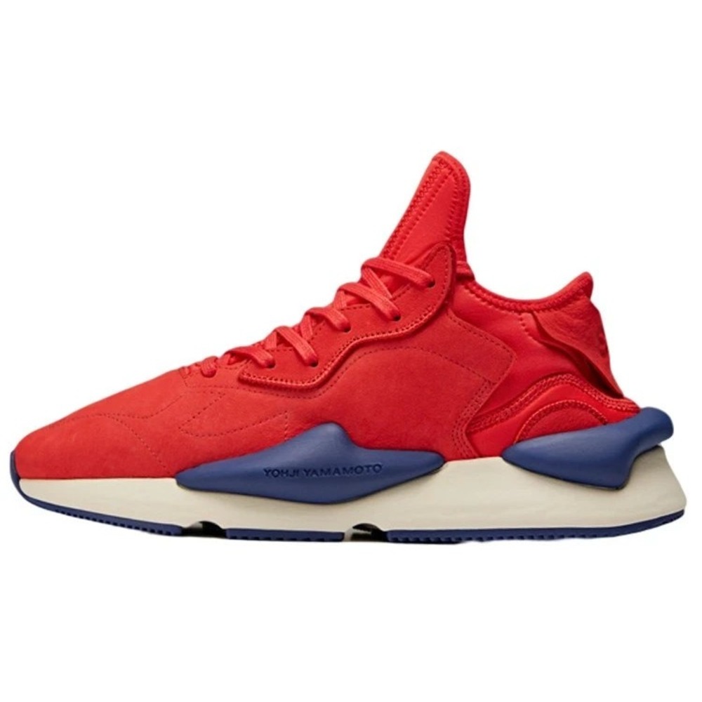 Mens Size 8 - adidas Y-3 Kaiwa 'Lush Red Unity Ink' Shoes Sneakers - IE9507